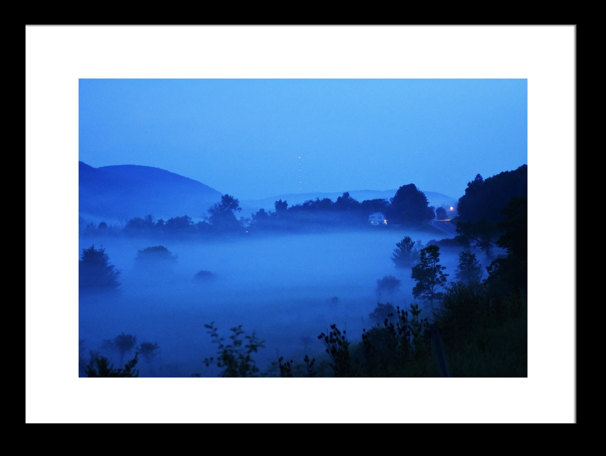 Fog Over Seneca, Original Photograph by Kim A. Bailey