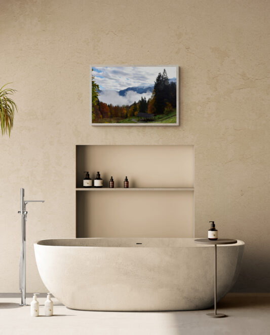 Hill over Hallstatt, Original Photograph by Kim A. Bailey