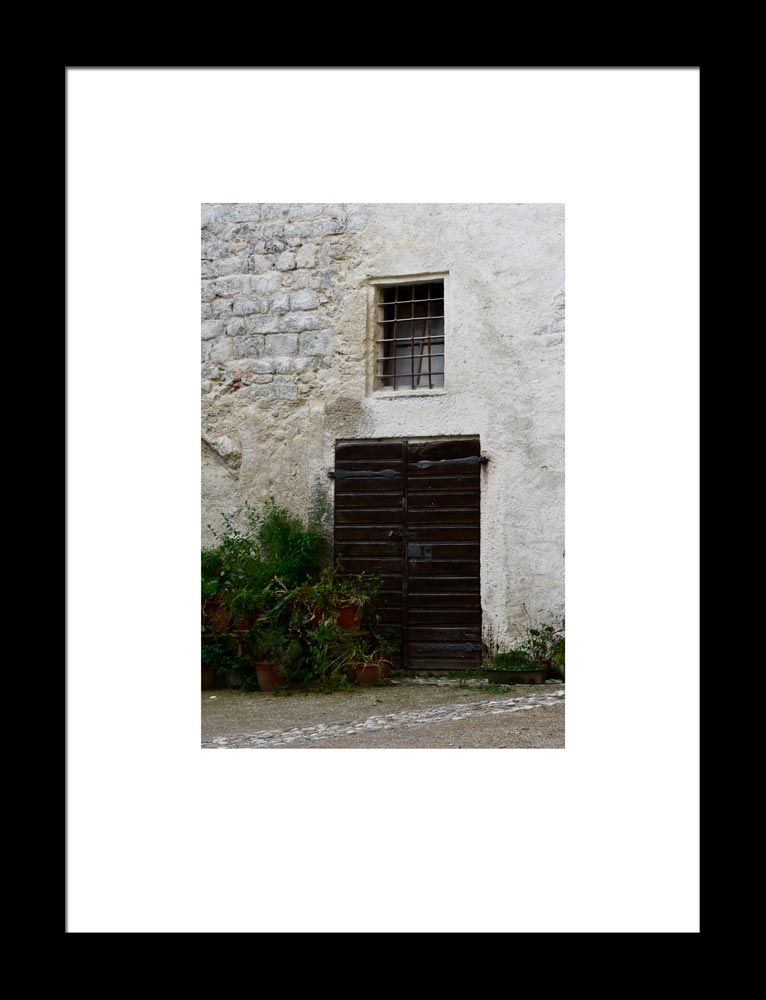 Iron Door to Castle, Salzburg, Austria Original Photograph by Kim A. Bailey 