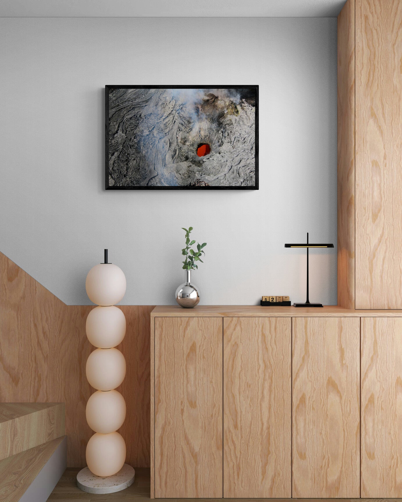 Lava Tube of Kilauea, Hawaii, Original Photograph by Kim A. Bailey