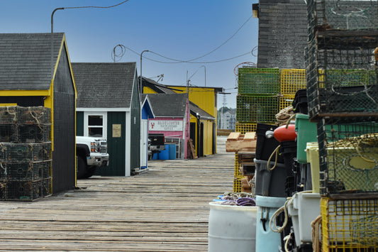 Lobster Shacks on the Dock