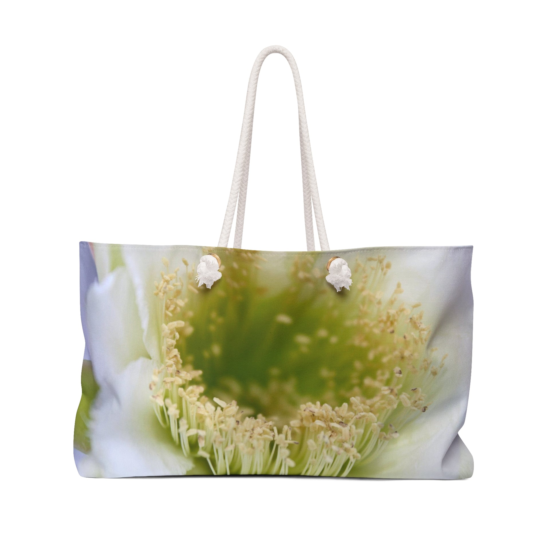 Night Bloomer Photograph by Kim A. Bailey on a Weekender Tote Bag