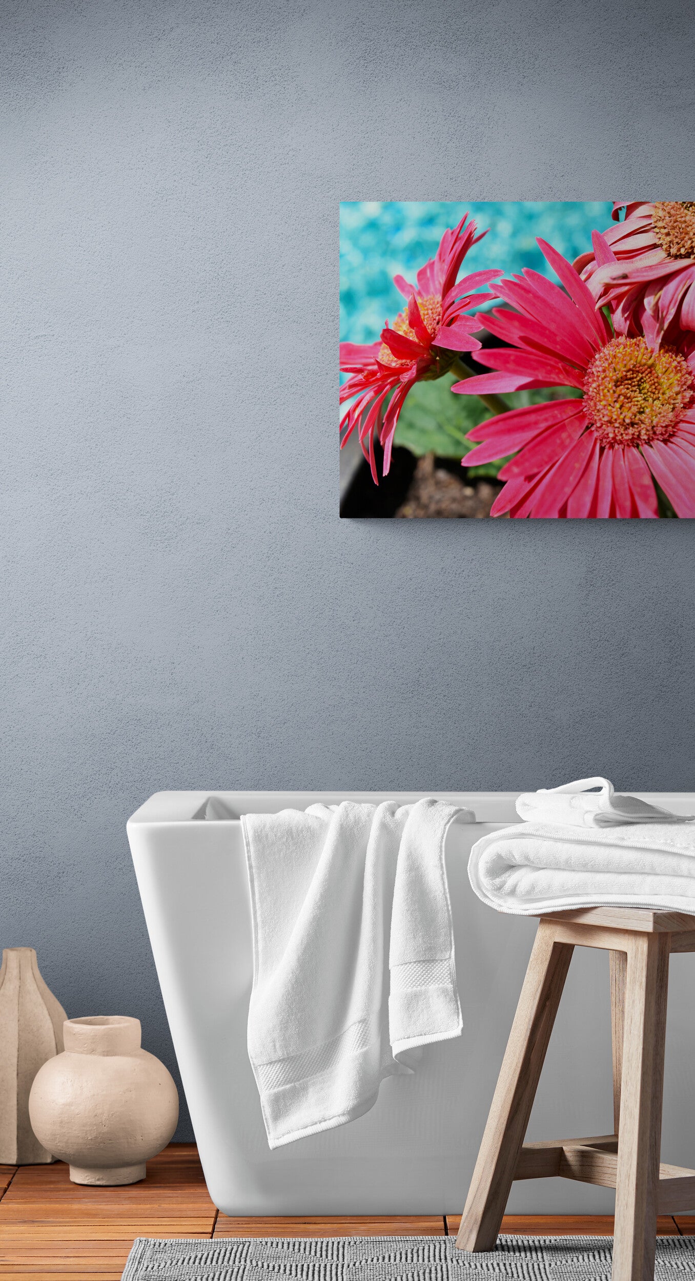 Pink Daisies, Original Photograph by Kim A. Bailey