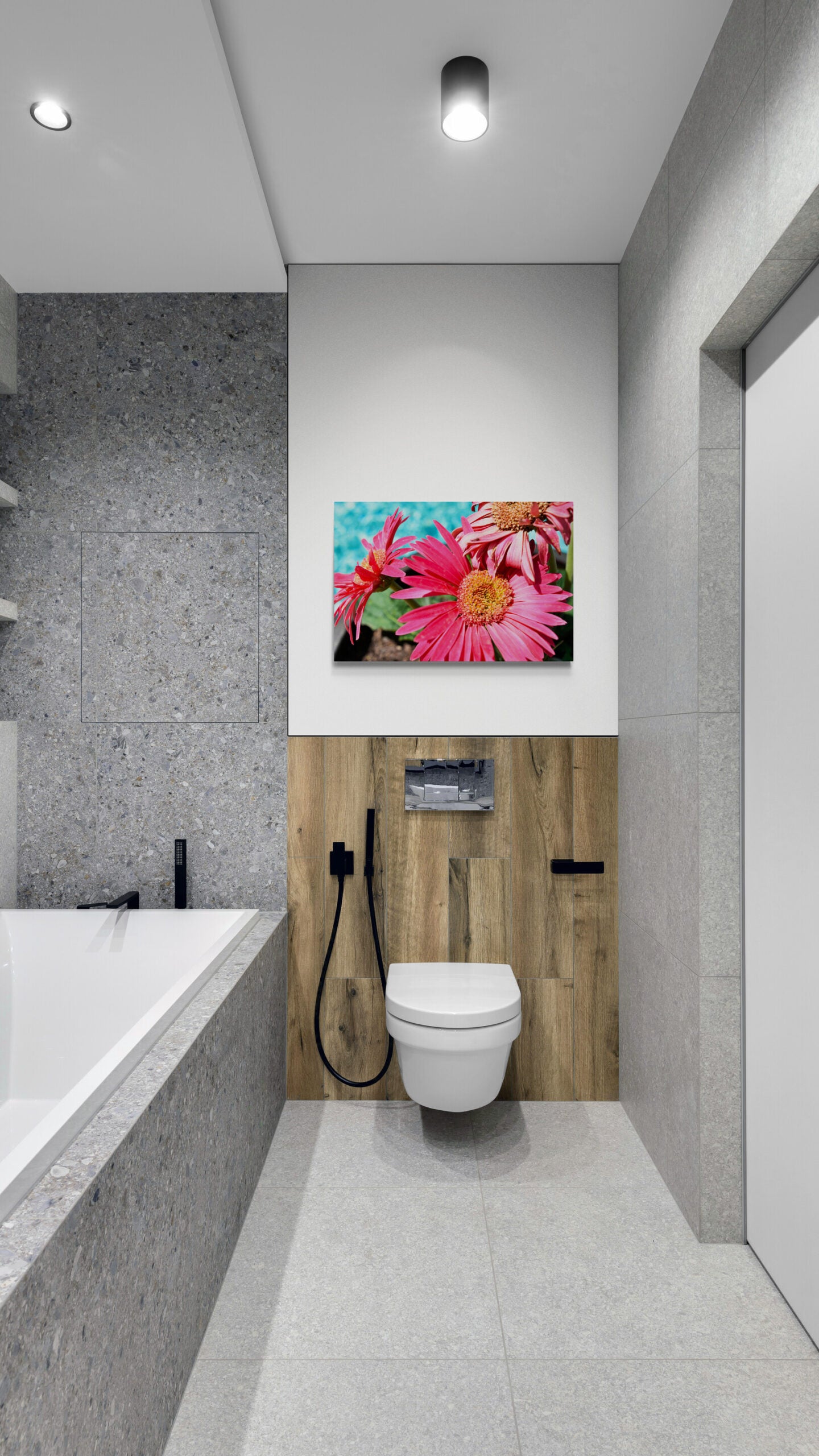 Pink Daisies, Original Photograph by Kim A. Bailey