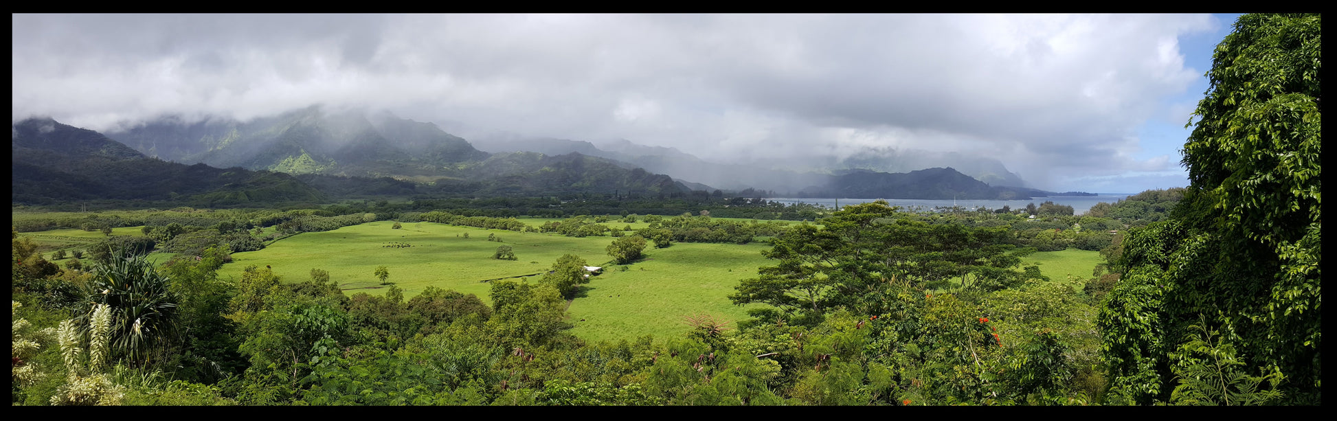 Princeville Panoramic, Kauai Hawaii, Original Photograph by Kim A. Bailey