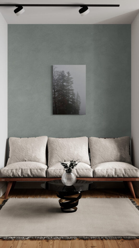 Trees-in-the-Mist, Austria Original Photograph by Kim A. Bailey
