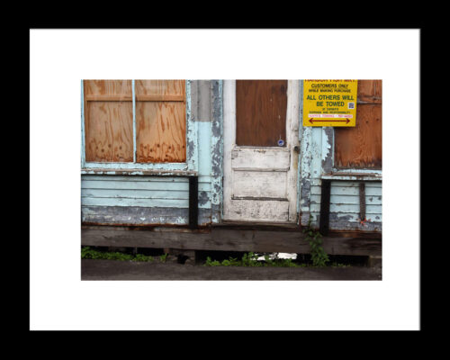 Weathered Lobster Store Original Photograph by Kim A. Bailey.