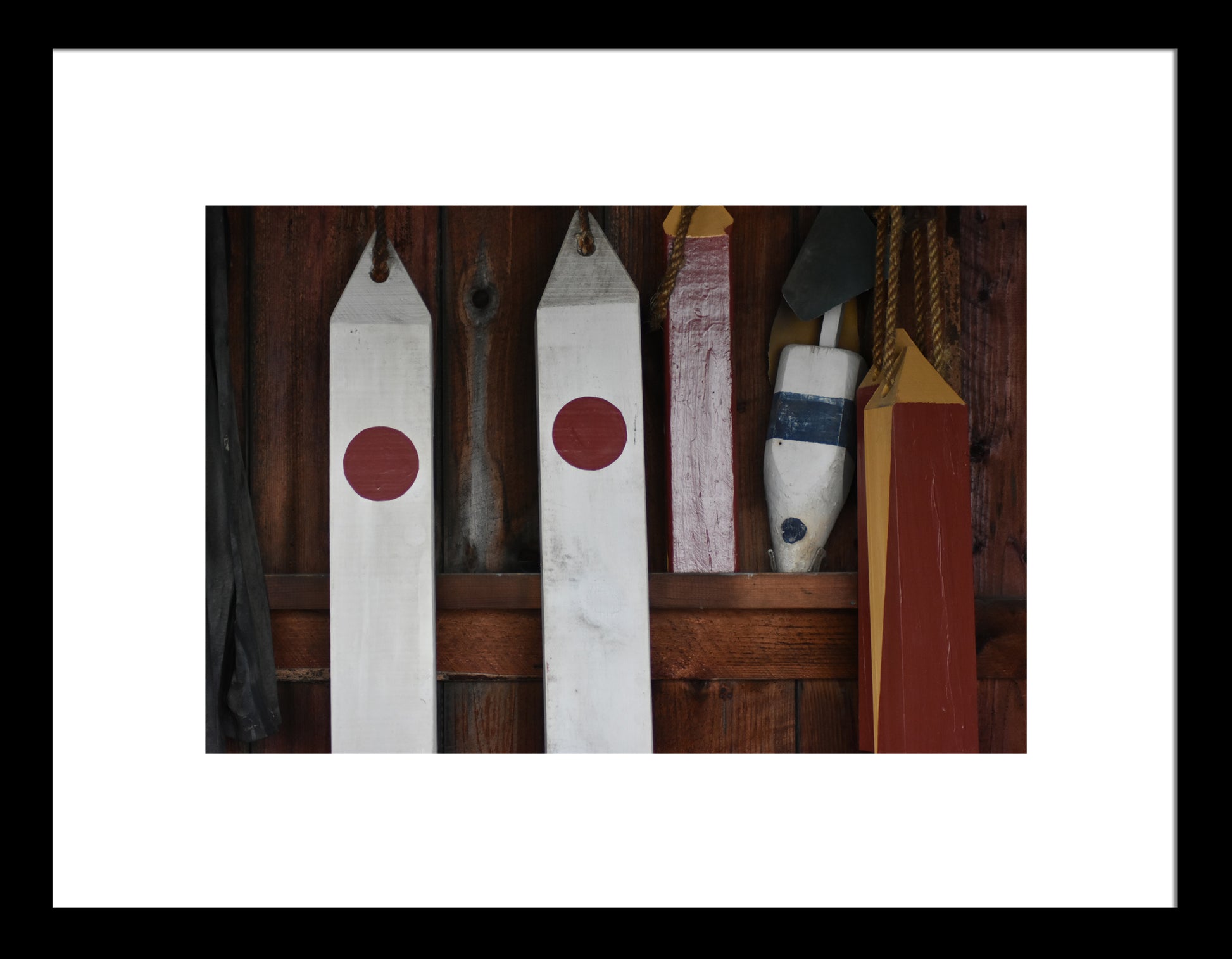 Wooden Buoys Original Photograph by Kim A. Bailey
