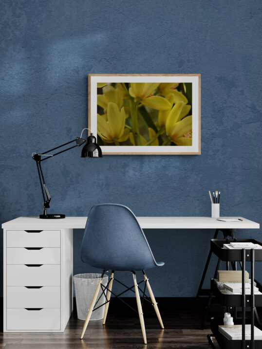 Yellow Orchids Original Photograph by Kim A. Bailey