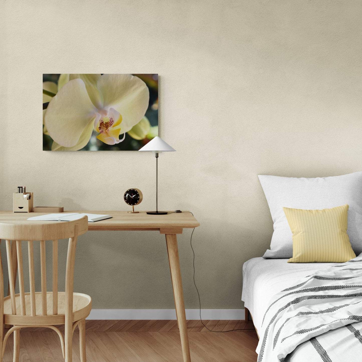 Yellow Phalaenopsis Orchid, Original Photograph by Kim A. Bailey