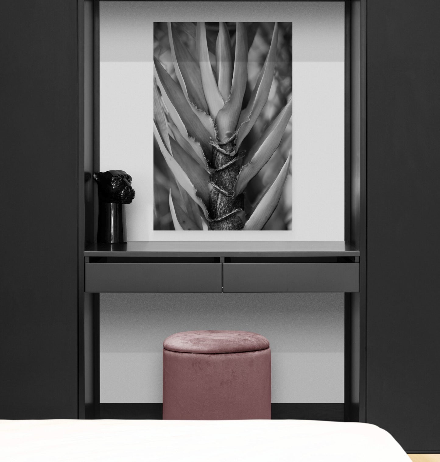 Bamboo in Black and White