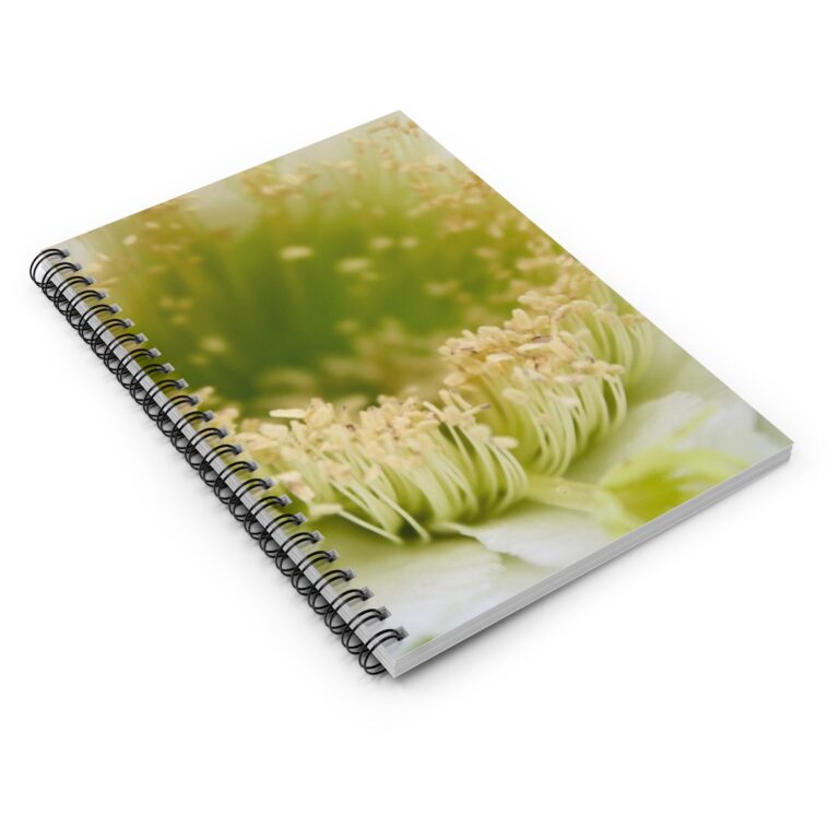 Spiral Notebook - Ruled Line - "Night Bloomer" by Kim Bailey