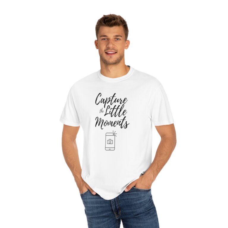 Unisex Garment-Dyed T-shirt for Photographers and Photo Picture Takers