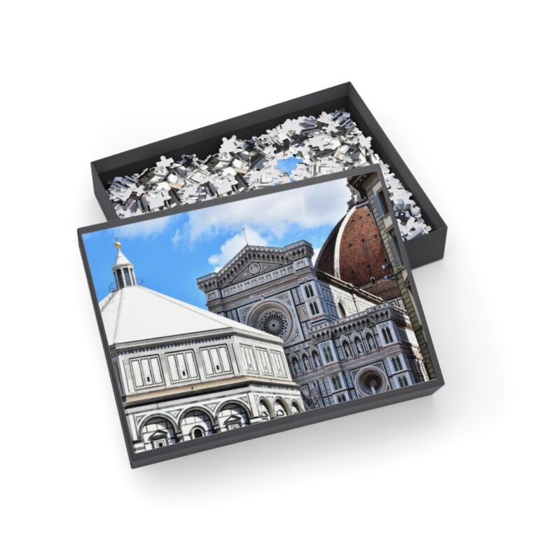 Puzzle (96, 252, 500, or 1000-Piece), Buildings in Florence, Italy
