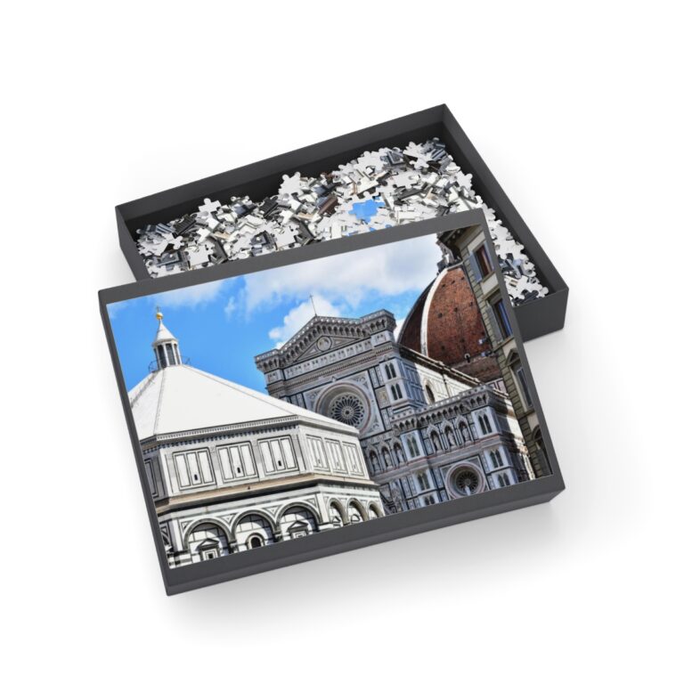 Puzzle (96, 252, 500, or 1000-Piece), Buildings in Florence, Italy