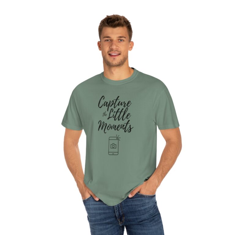 Unisex Garment-Dyed T-shirt for Photographers and Photo Picture Takers
