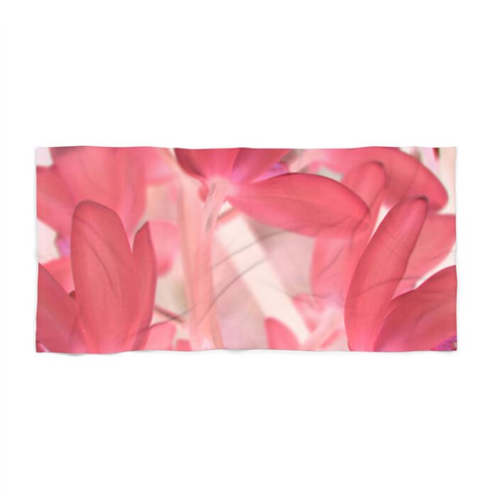 Pink Tinted Orchid Towel