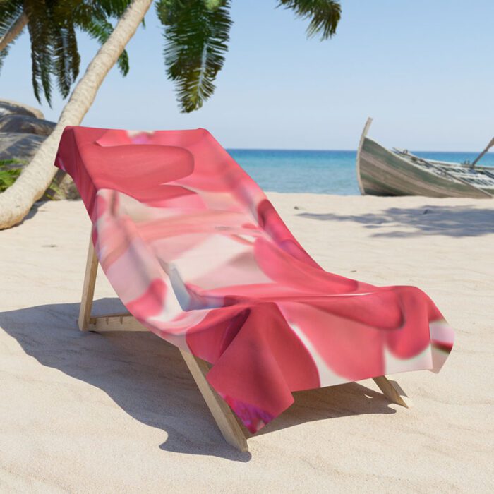 Pink Tinted Orchid Towel