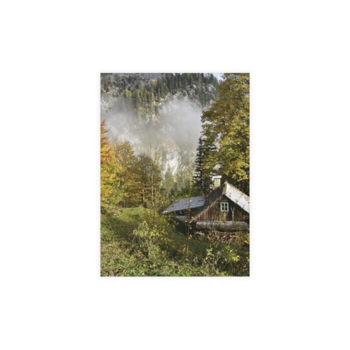 Cabin in Hallstatt, Austria, Original Photograph by Kim A. Bailey is now a Notecard! Multiple bundles to choose from (envelopes included)