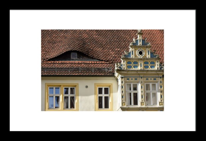 Rothenburg Home - Framed Original Photograph by Kim A. Bailey