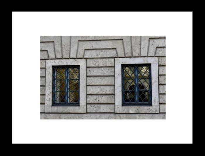 Windows in Munich - Framed