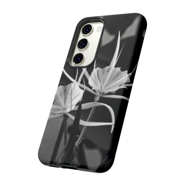 Alligator Lily Black and White Cell Phone Case