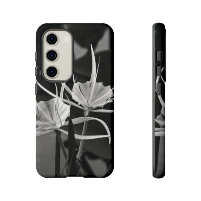 Alligator Lily Black and White Cell Phone Case